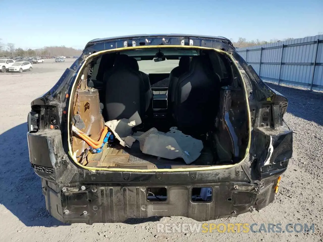 6 fotografías del automóvil dañado 7SAXCBE51NF361206 TESLA MODEL X 2022