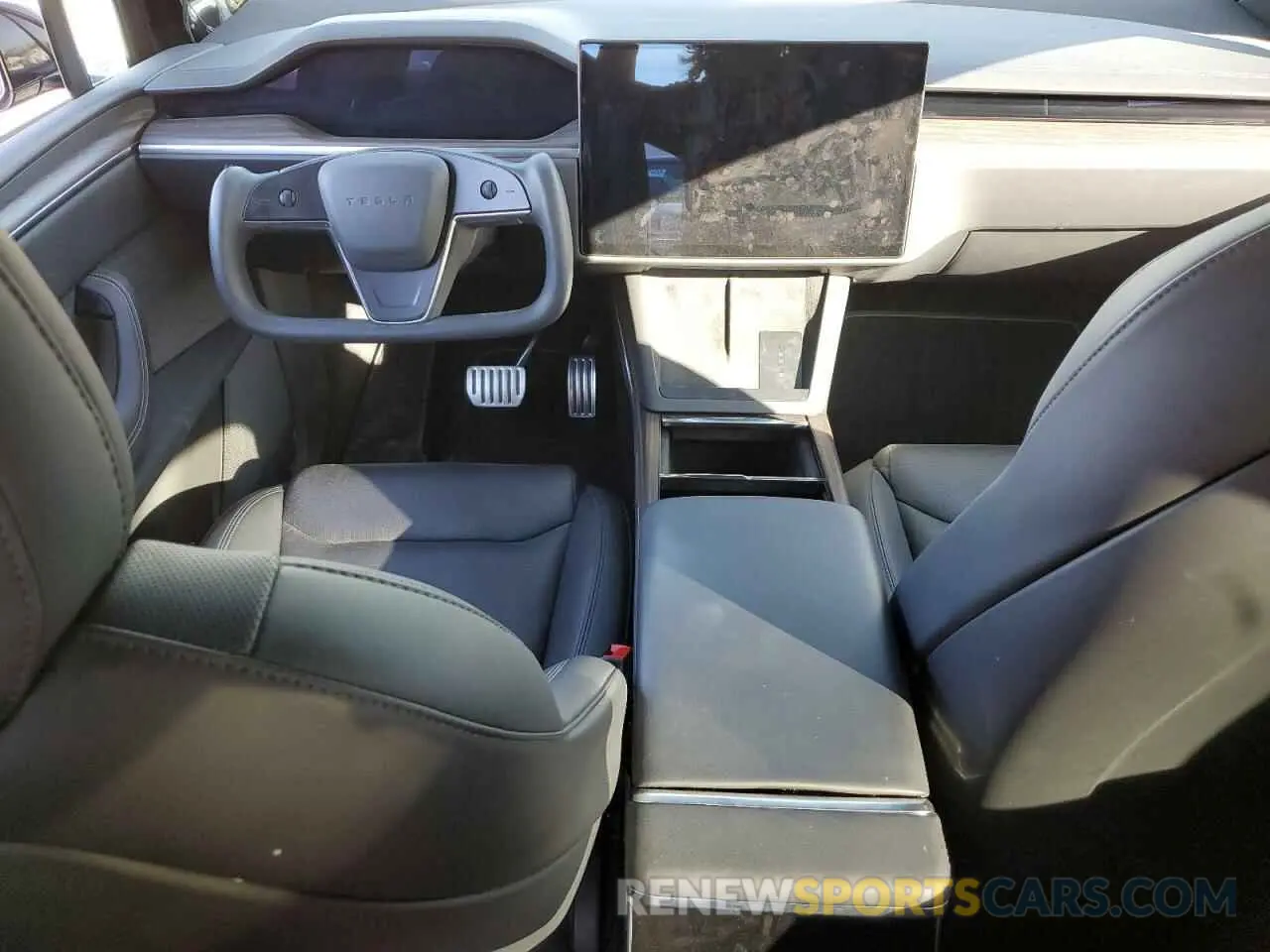 8 fotografías del automóvil dañado 7SAXCBE51NF361206 TESLA MODEL X 2022