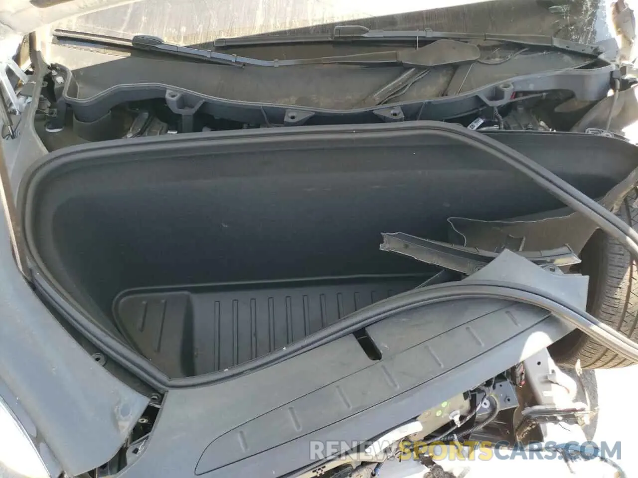 12 fotografías del automóvil dañado 7SAXCBE52NF349503 TESLA MODEL X 2022