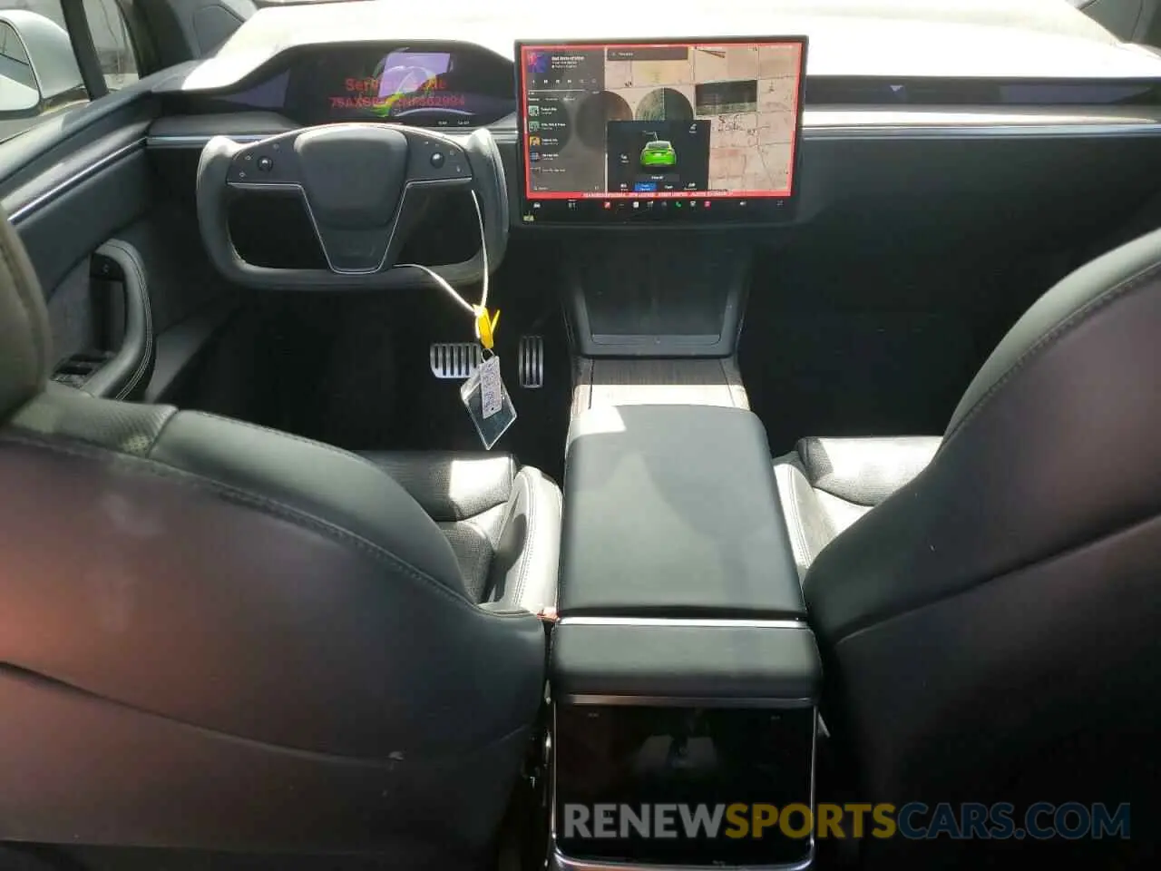 8 fotografías del automóvil dañado 7SAXCBE52NF362994 TESLA MODEL X 2022