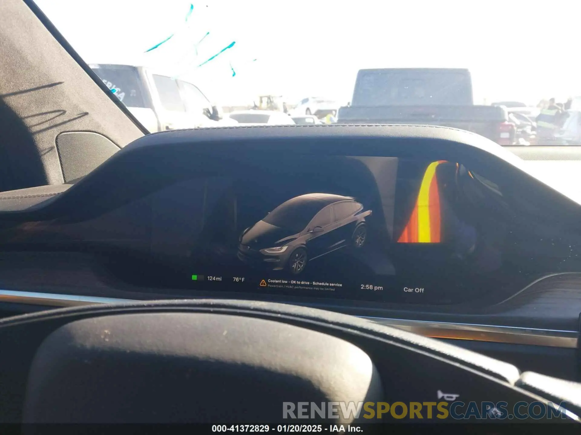 7 fotografías del automóvil dañado 7SAXCBE52NF363689 TESLA MODEL X 2022