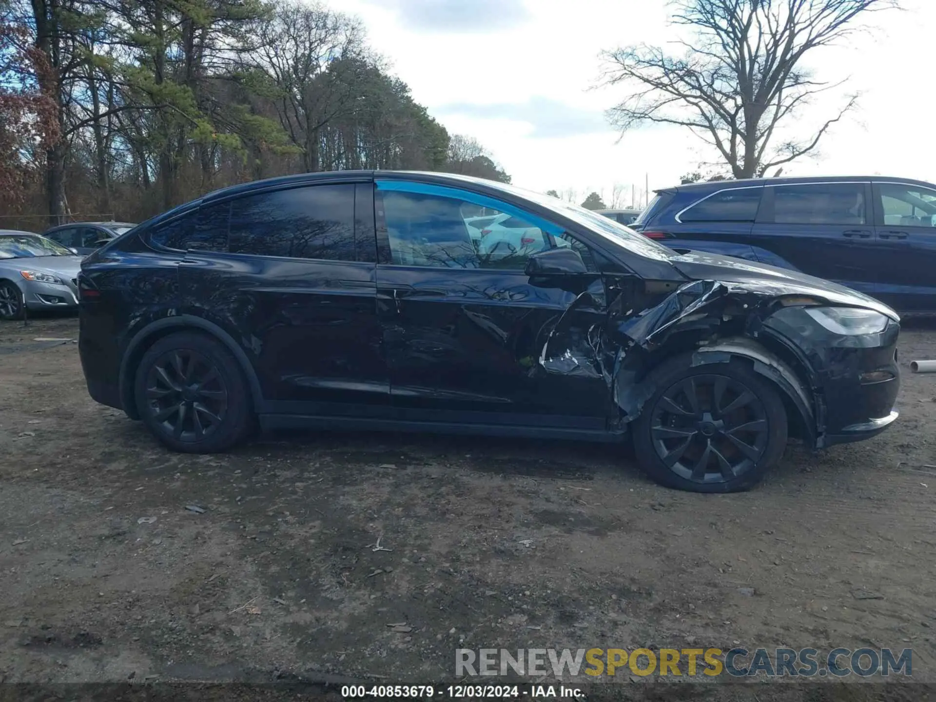13 fotografías del automóvil dañado 7SAXCBE52NF364650 TESLA MODEL X 2022