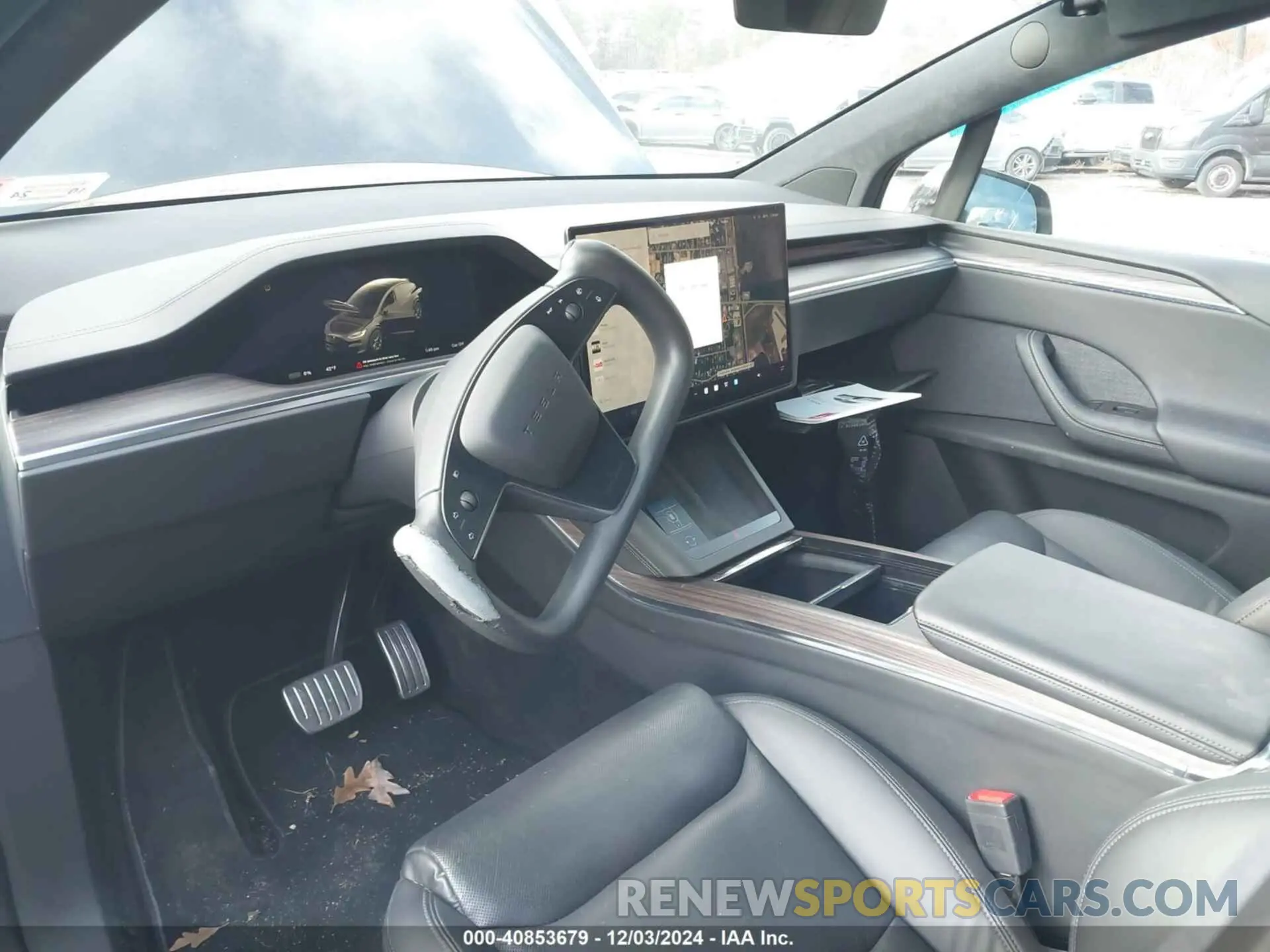 5 fotografías del automóvil dañado 7SAXCBE52NF364650 TESLA MODEL X 2022