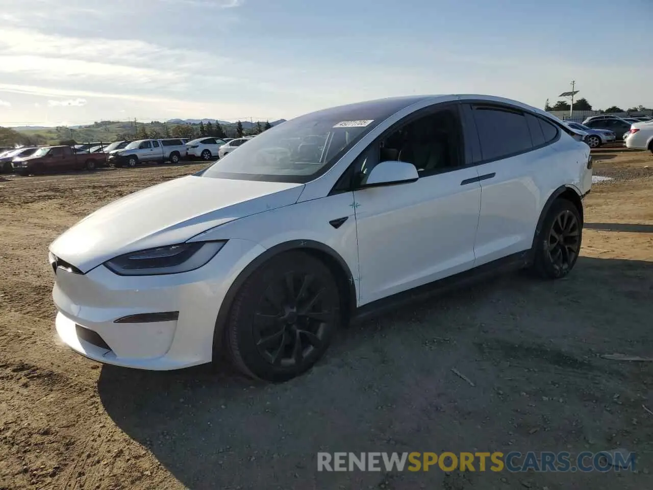 1 fotografías del automóvil dañado 7SAXCBE53NF359067 TESLA MODEL X 2022