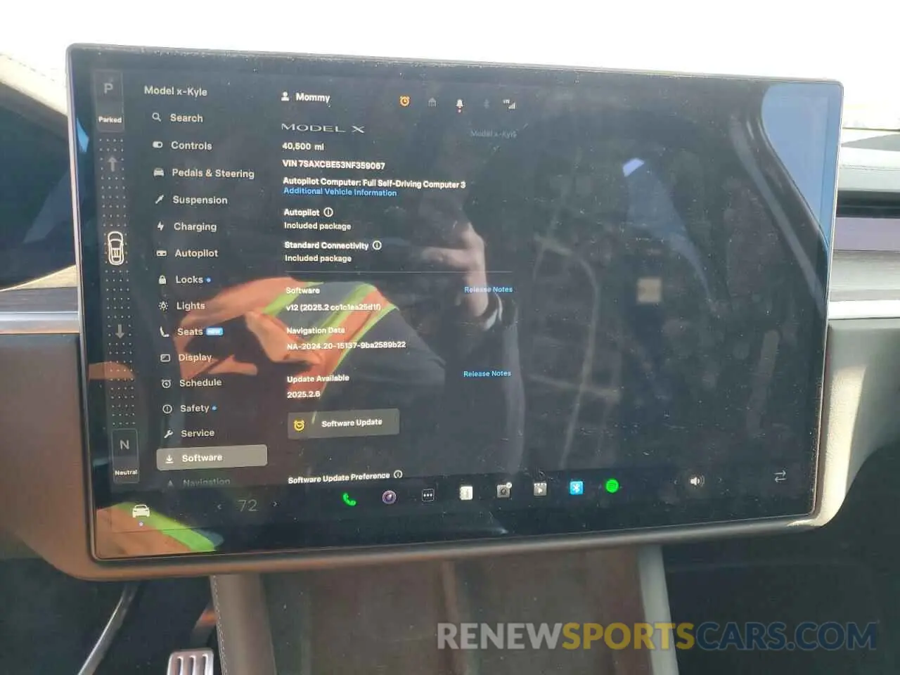 9 fotografías del automóvil dañado 7SAXCBE53NF359067 TESLA MODEL X 2022