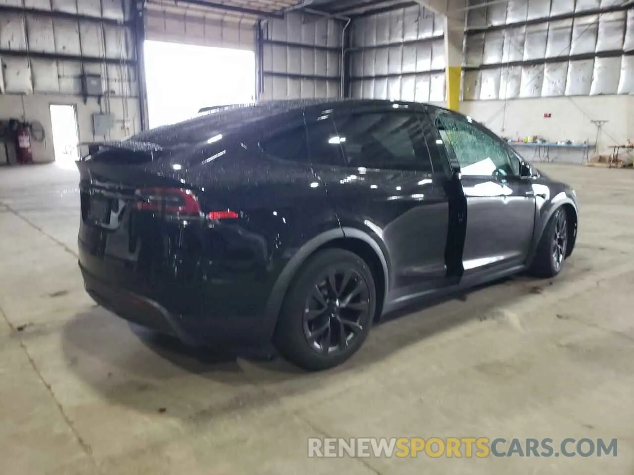 3 fotografías del automóvil dañado 7SAXCBE53NF363717 TESLA MODEL X 2022