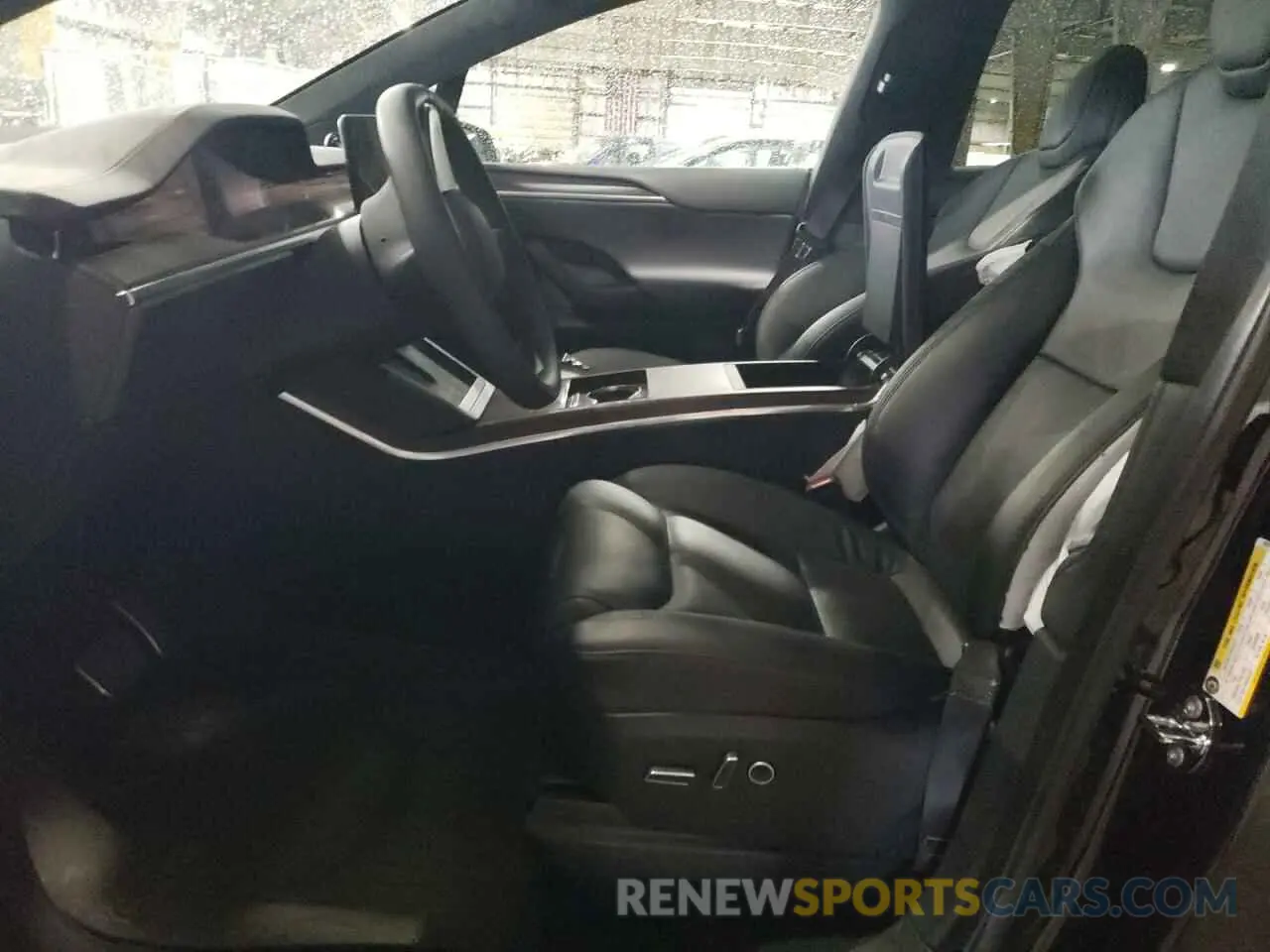 7 fotografías del automóvil dañado 7SAXCBE53NF363717 TESLA MODEL X 2022