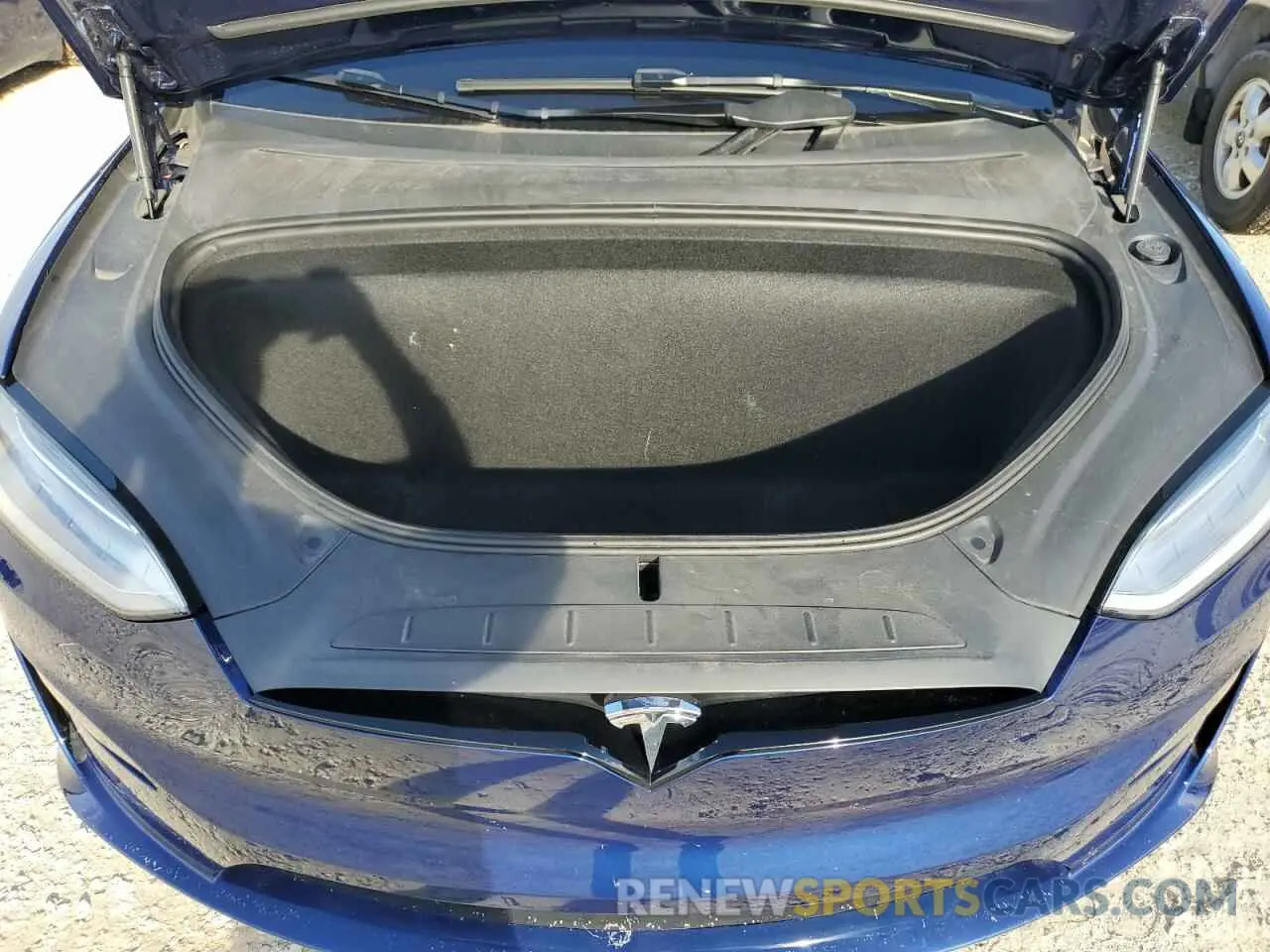 12 fotografías del automóvil dañado 7SAXCBE55NF334770 TESLA MODEL X 2022