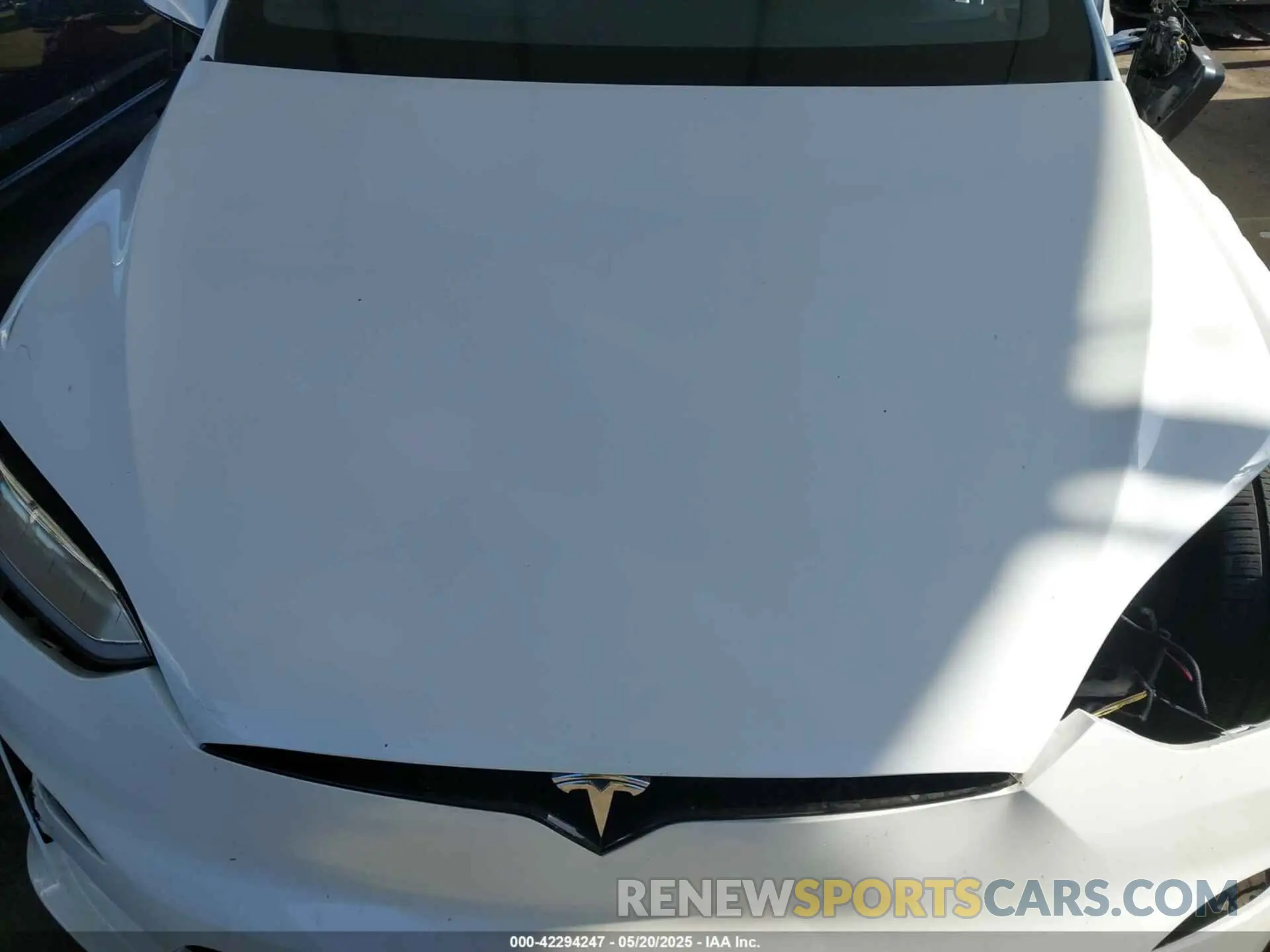 10 fotografías del automóvil dañado 7SAXCBE57NF337329 TESLA MODEL X 2022