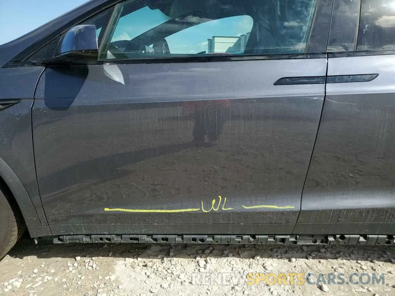 12 fotografías del automóvil dañado 7SAXCBE58NF335072 TESLA MODEL X 2022