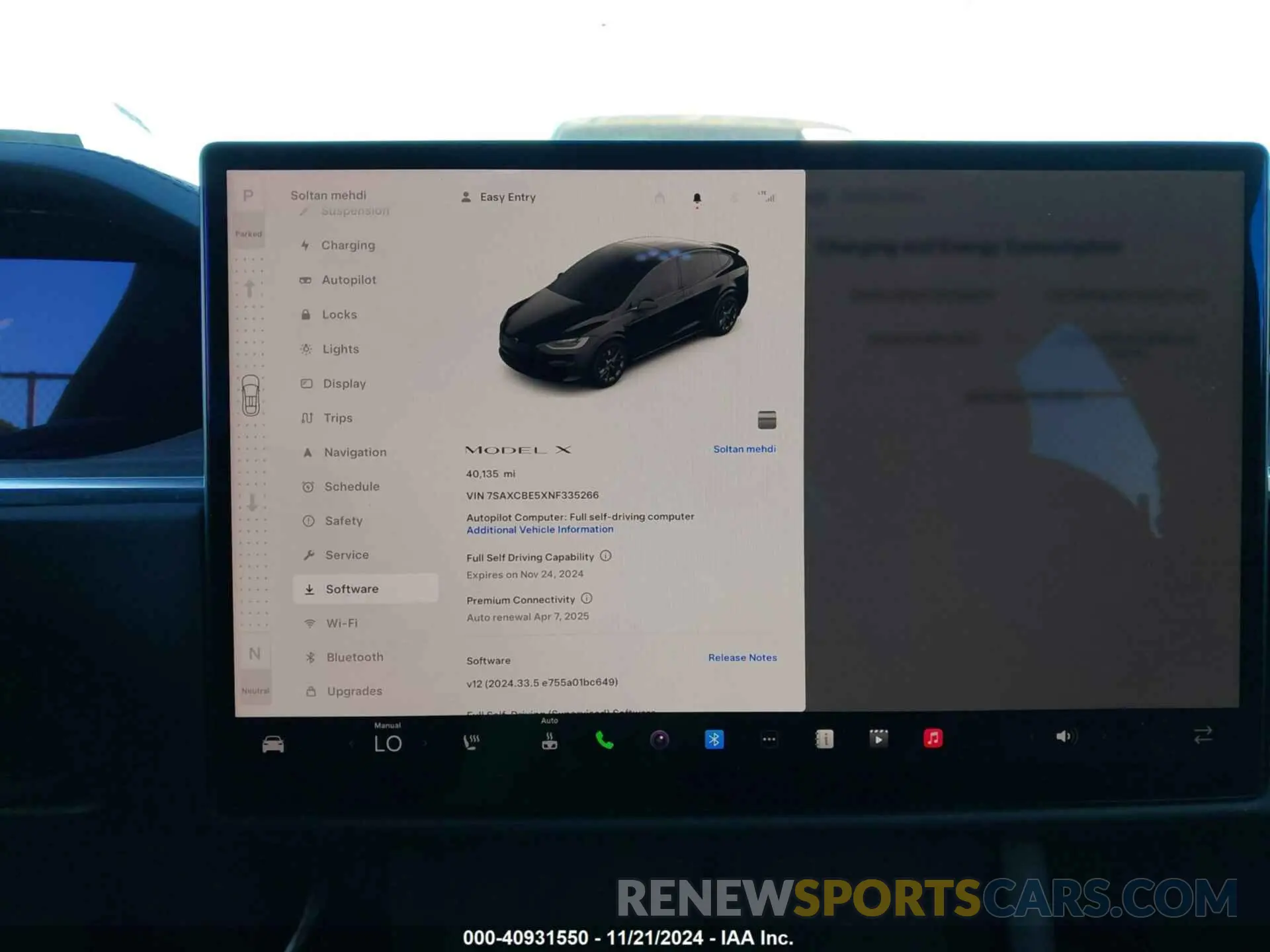 15 fotografías del automóvil dañado 7SAXCBE5XNF335266 TESLA MODEL X 2022