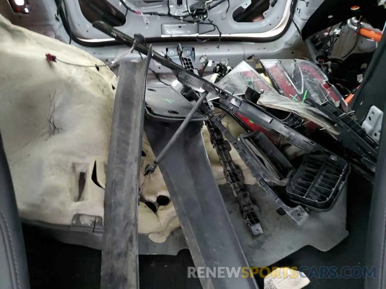13 fotografías del automóvil dañado 7SAXCBE60NF343319 TESLA MODEL X 2022