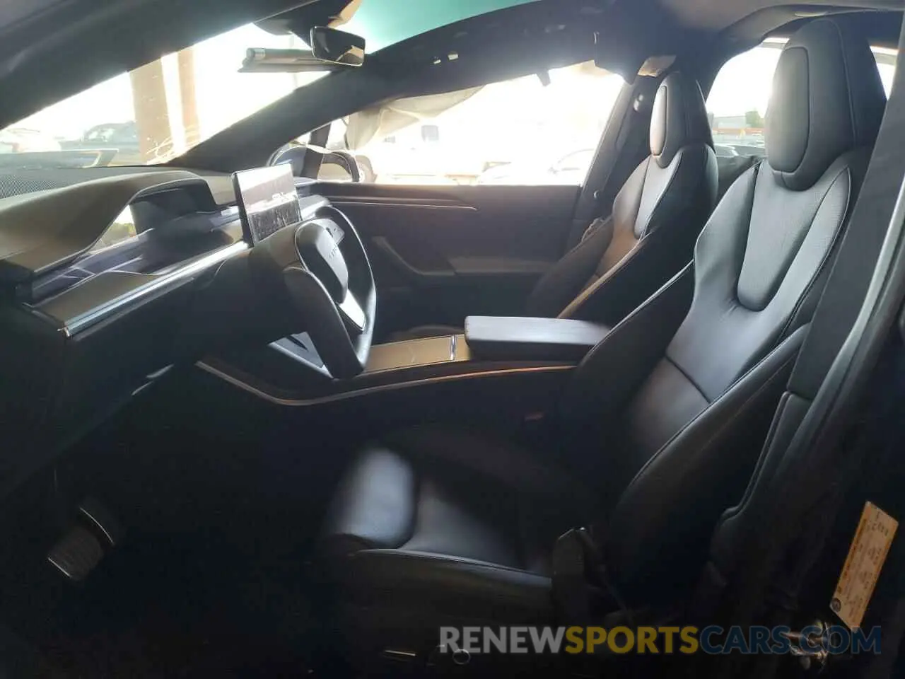 7 fotografías del automóvil dañado 7SAXCBE61NF337769 TESLA MODEL X 2022