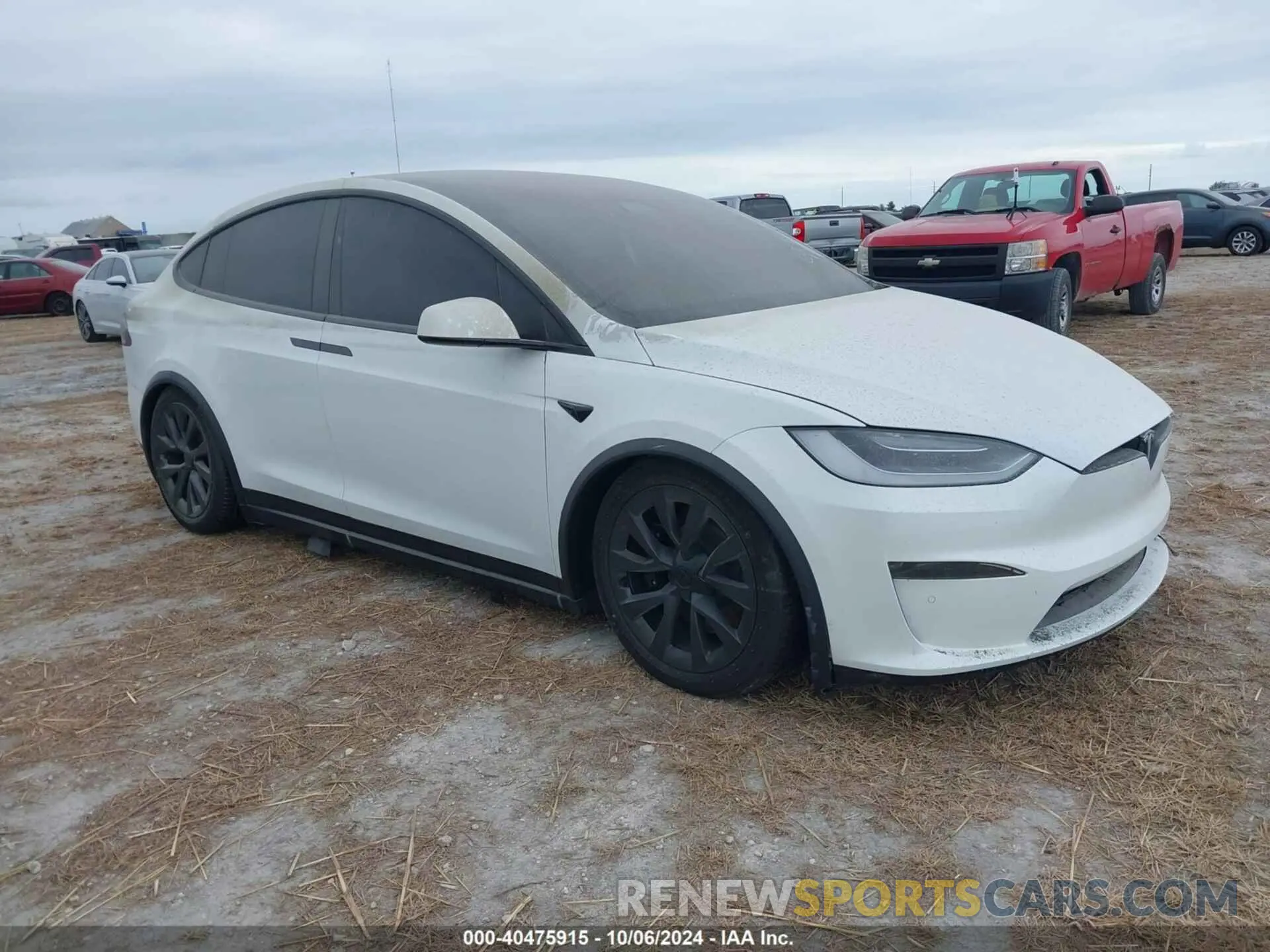 1 fotografías del automóvil dañado 7SAXCBE62NF333598 TESLA MODEL X 2022