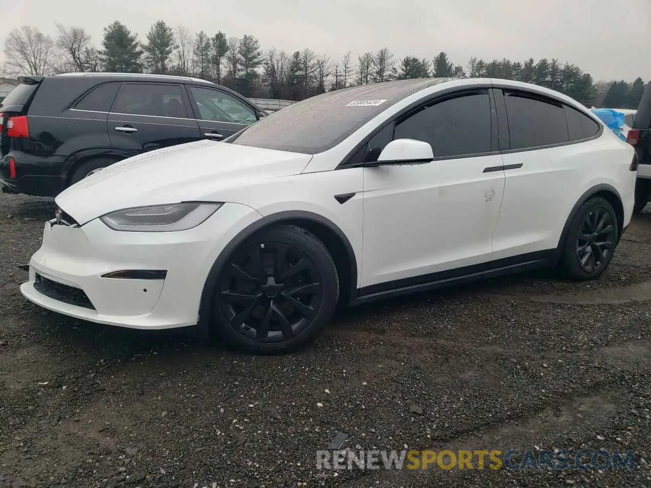 1 fotografías del automóvil dañado 7SAXCBE62NF359098 TESLA MODEL X 2022