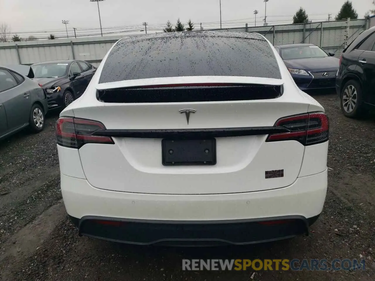 6 fotografías del automóvil dañado 7SAXCBE62NF359098 TESLA MODEL X 2022