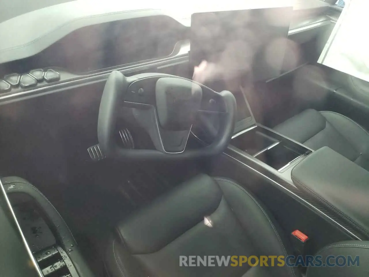 8 fotografías del automóvil dañado 7SAXCBE62NF359098 TESLA MODEL X 2022