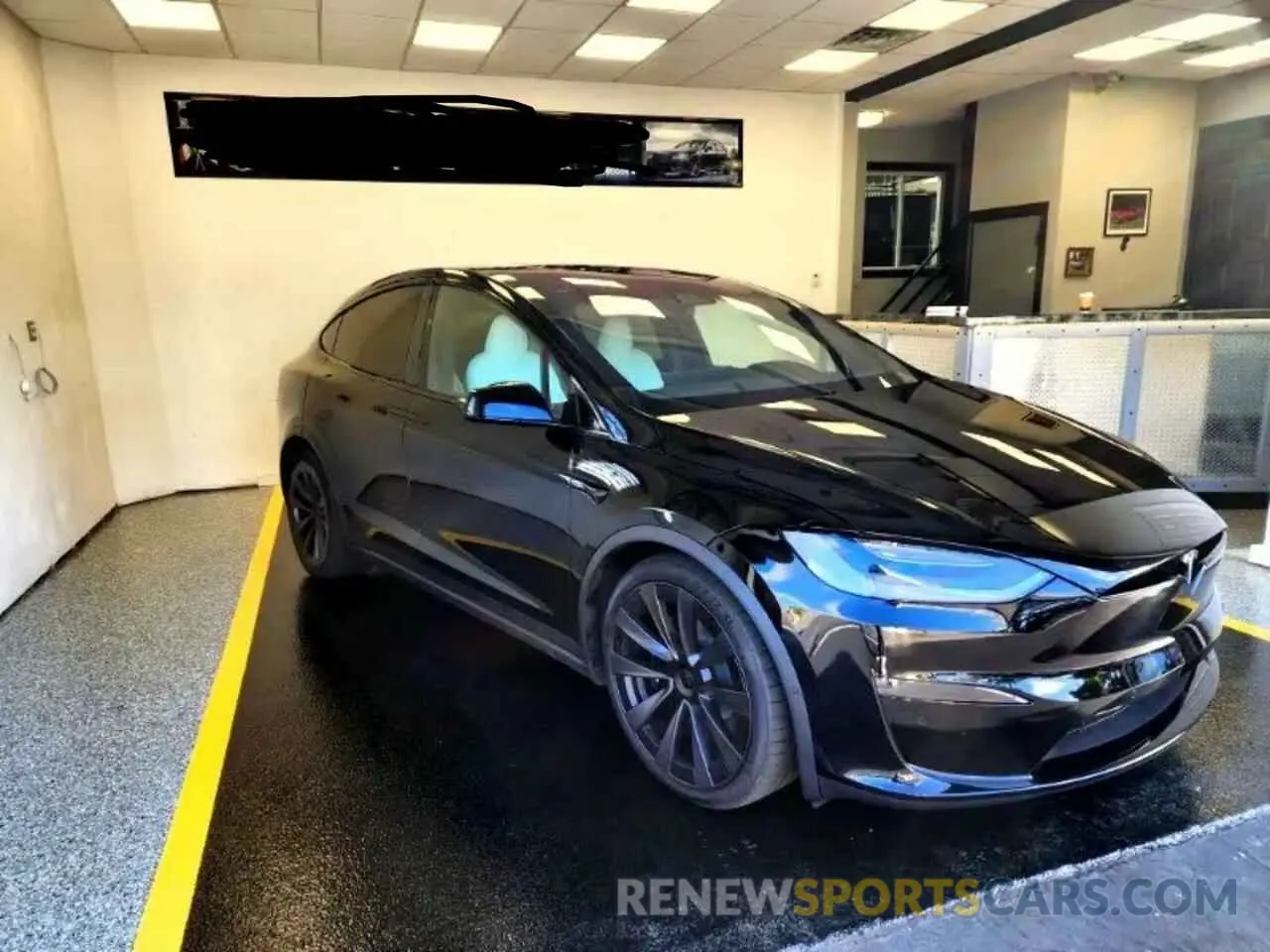 4 fotografías del automóvil dañado 7SAXCBE63NF333030 TESLA MODEL X 2022
