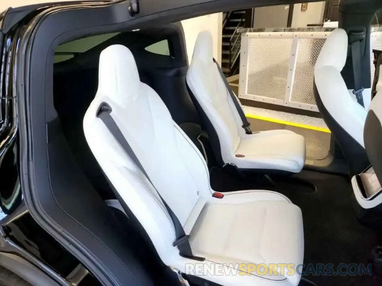 6 fotografías del automóvil dañado 7SAXCBE63NF333030 TESLA MODEL X 2022