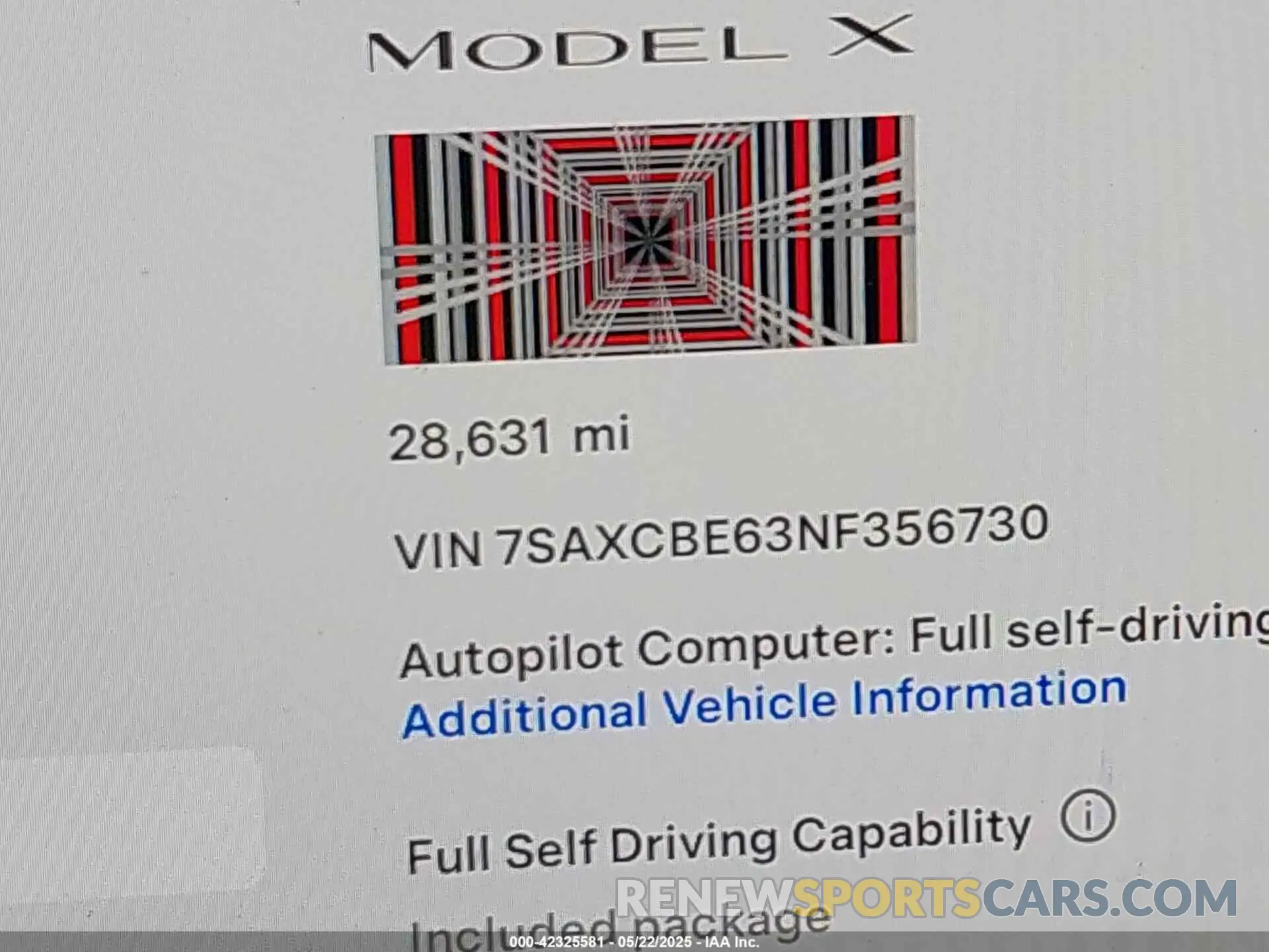 14 fotografías del automóvil dañado 7SAXCBE63NF356730 TESLA MODEL X 2022