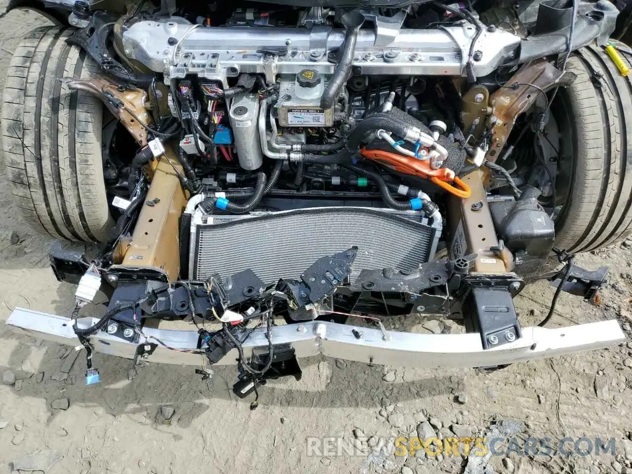7 fotografías del automóvil dañado 7SAXCBE63NF360518 TESLA MODEL X 2022