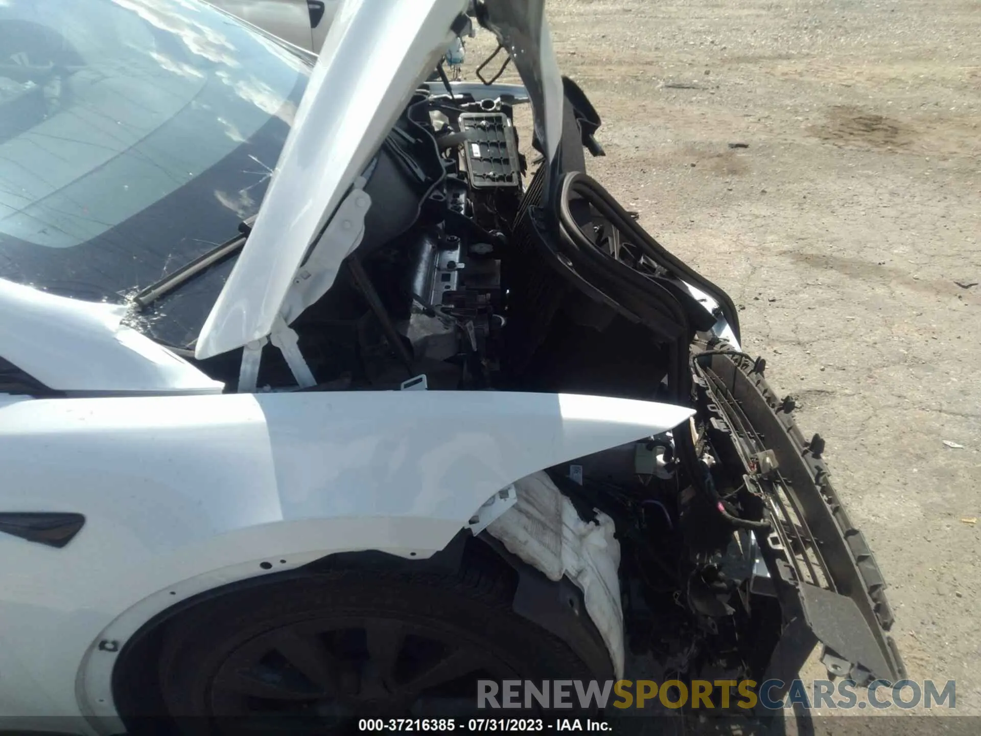 11 fotografías del automóvil dañado 7SAXCBE64NF354940 TESLA MODEL X 2022