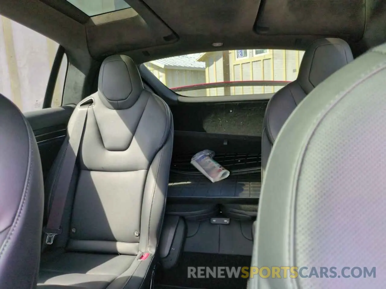 10 fotografías del automóvil dañado 7SAXCBE64NF358499 TESLA MODEL X 2022