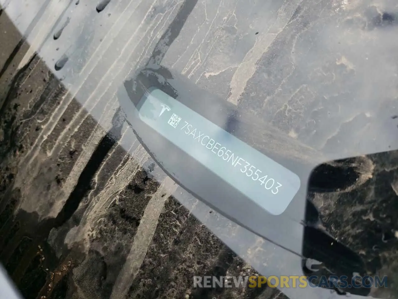 12 fotografías del automóvil dañado 7SAXCBE65NF355403 TESLA MODEL X 2022