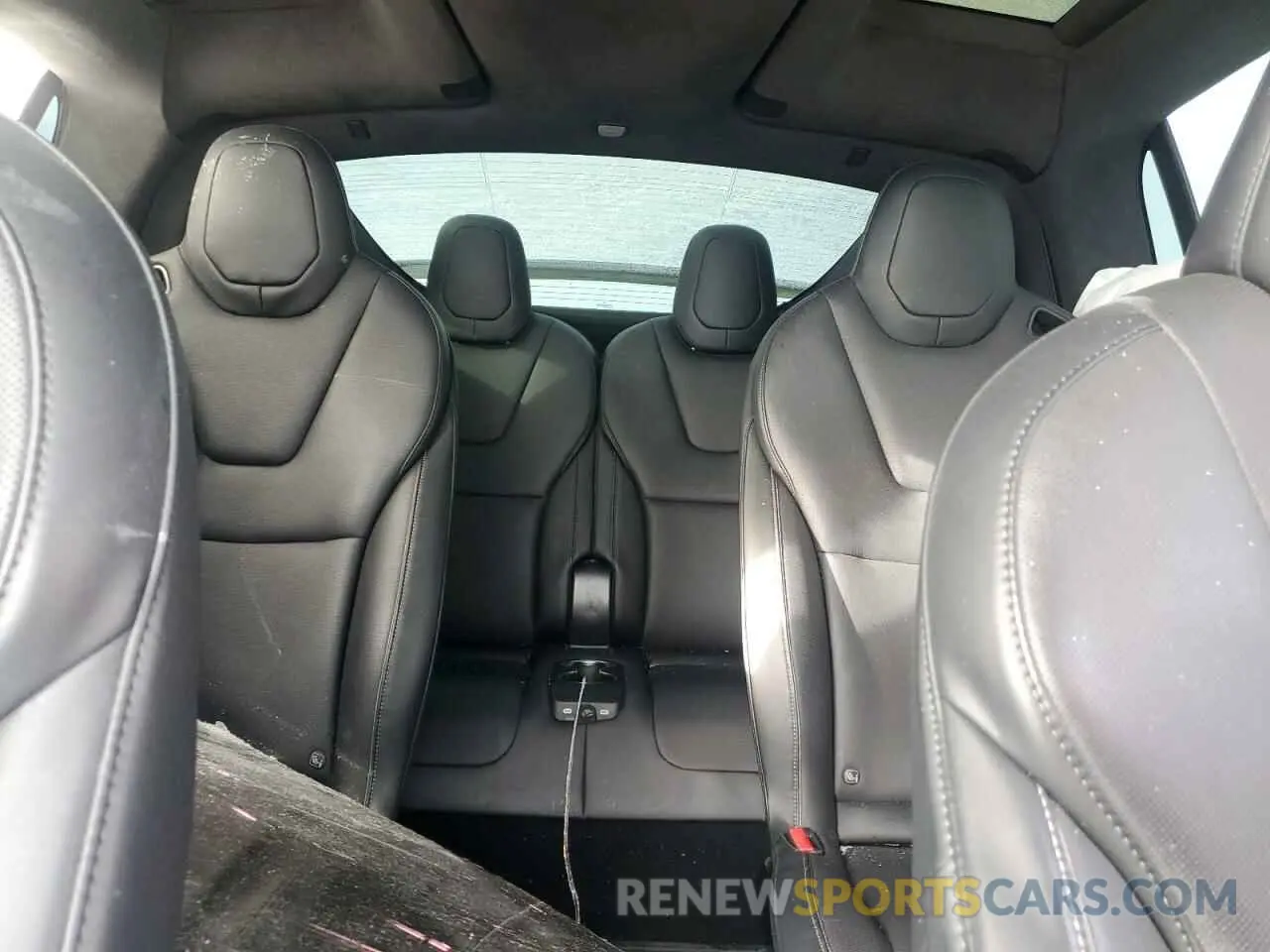 10 fotografías del automóvil dañado 7SAXCBE66NF342093 TESLA MODEL X 2022