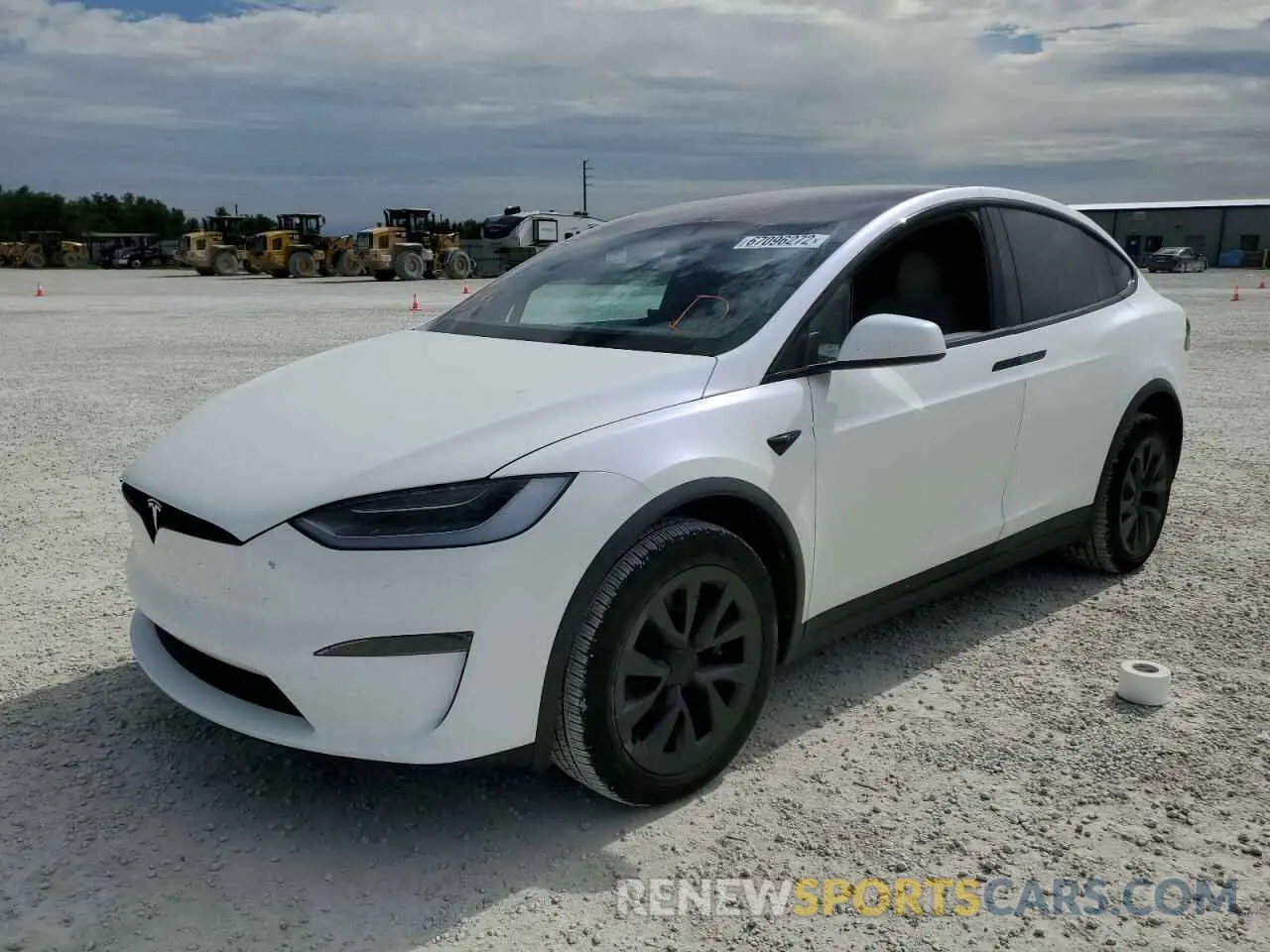 1 fotografías del automóvil dañado 7SAXCBE67NF353216 TESLA MODEL X 2022