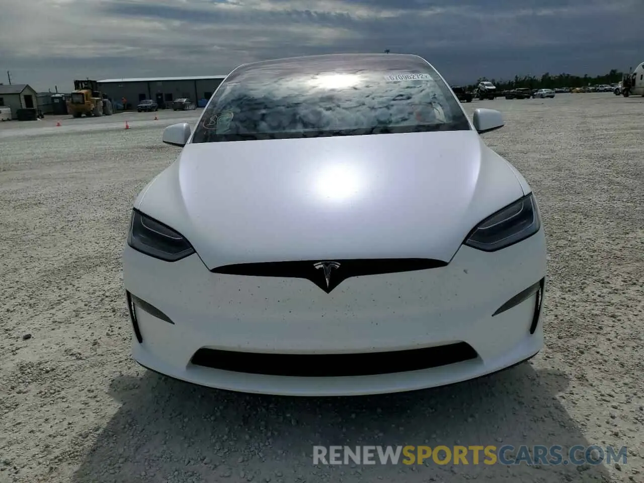 5 fotografías del automóvil dañado 7SAXCBE67NF353216 TESLA MODEL X 2022