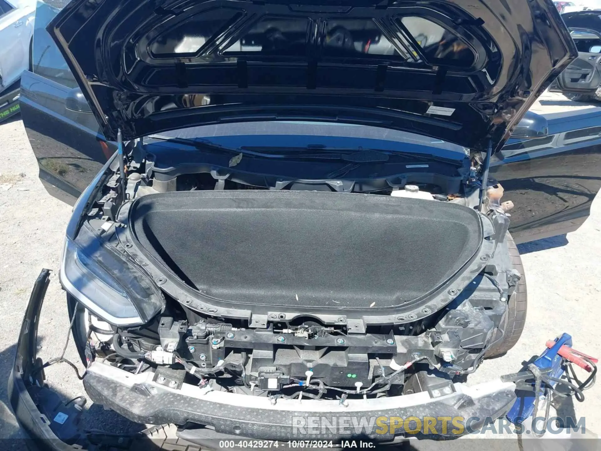 10 fotografías del automóvil dañado 7SAXCBE67NF355693 TESLA MODEL X 2022