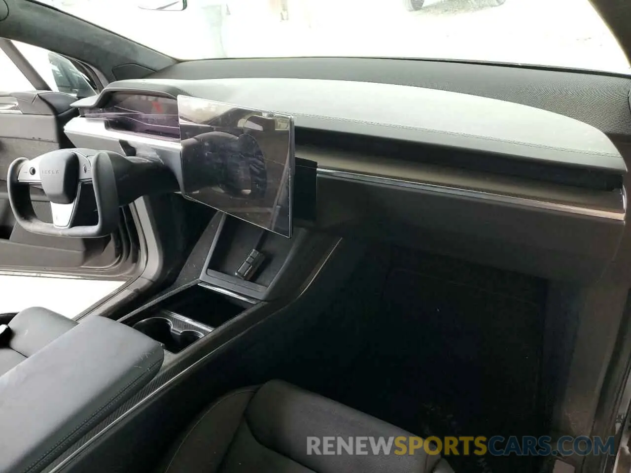 9 fotografías del automóvil dañado 7SAXCBE68NF340412 TESLA MODEL X 2022