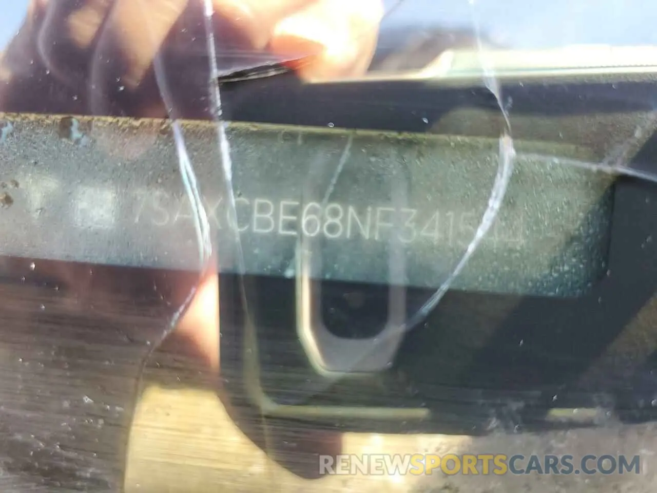10 fotografías del automóvil dañado 7SAXCBE68NF341544 TESLA MODEL X 2022