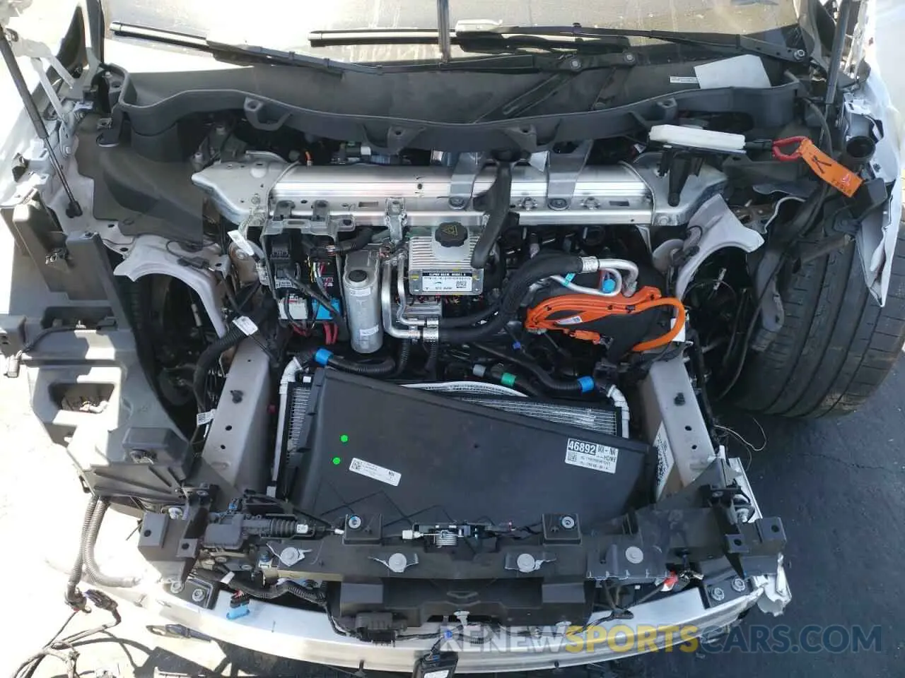 7 fotografías del automóvil dañado 7SAXCBE69NF337308 TESLA MODEL X 2022