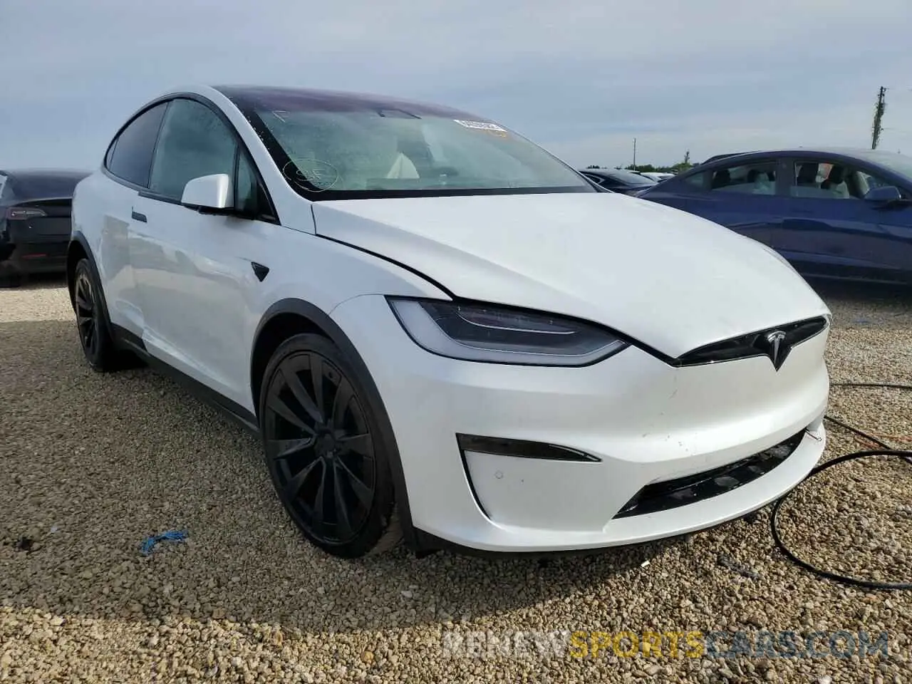 1 fotografías del automóvil dañado 7SAXCBE69NF338197 TESLA MODEL X 2022