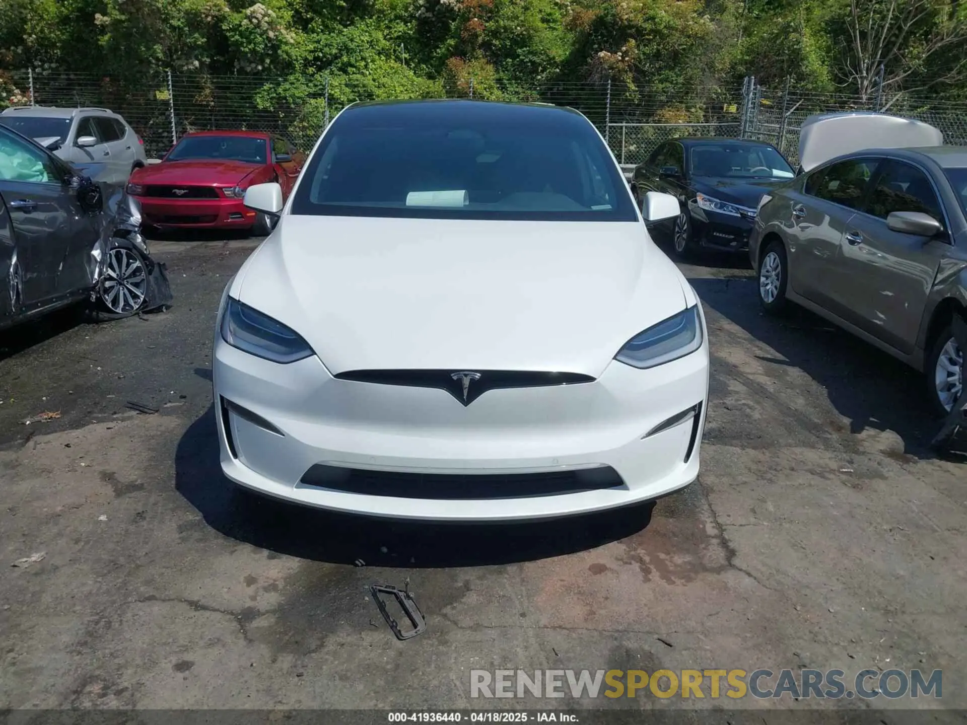 12 fotografías del automóvil dañado 7SAXCBE69NF354836 TESLA MODEL X 2022