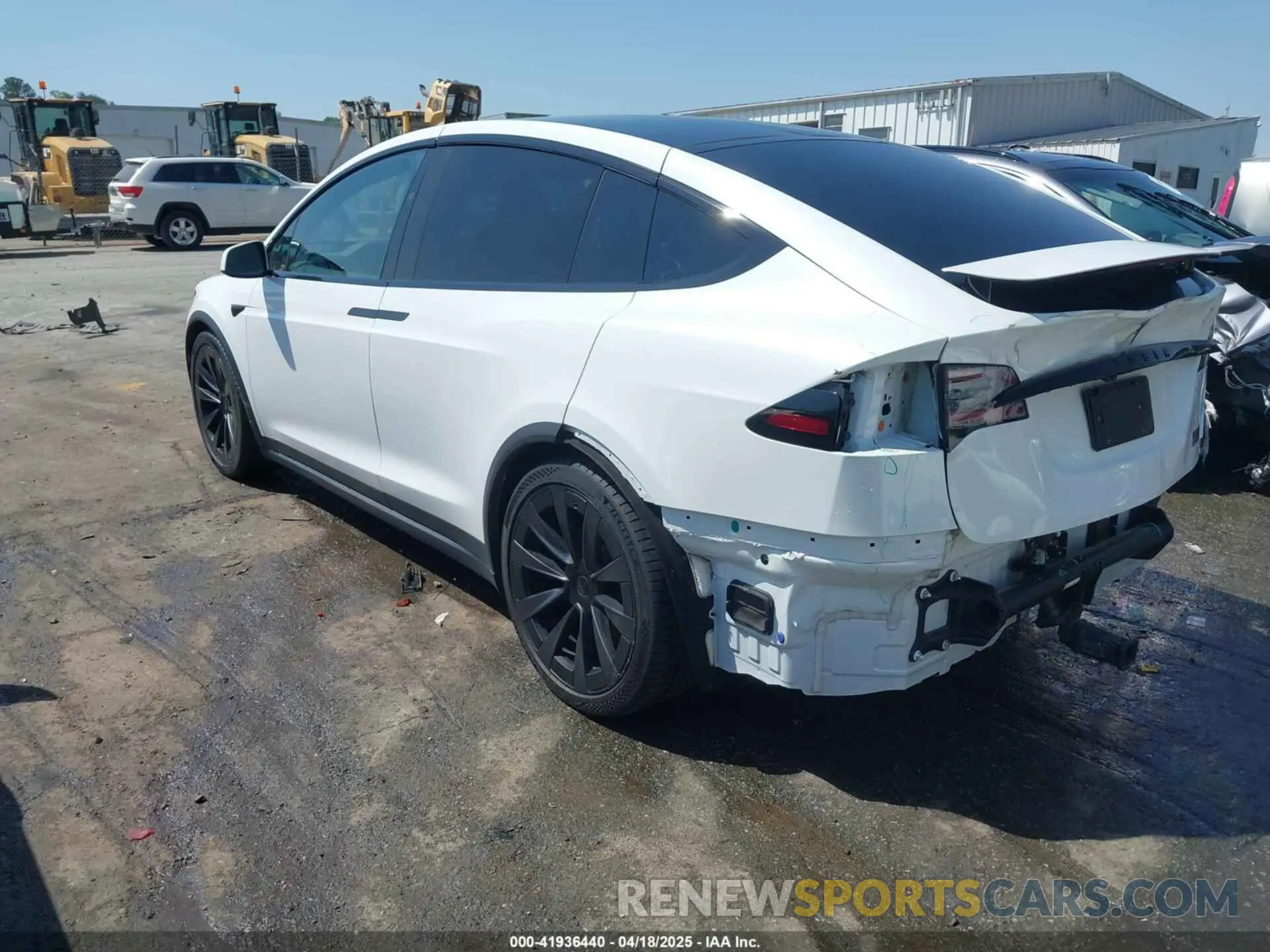 3 fotografías del automóvil dañado 7SAXCBE69NF354836 TESLA MODEL X 2022