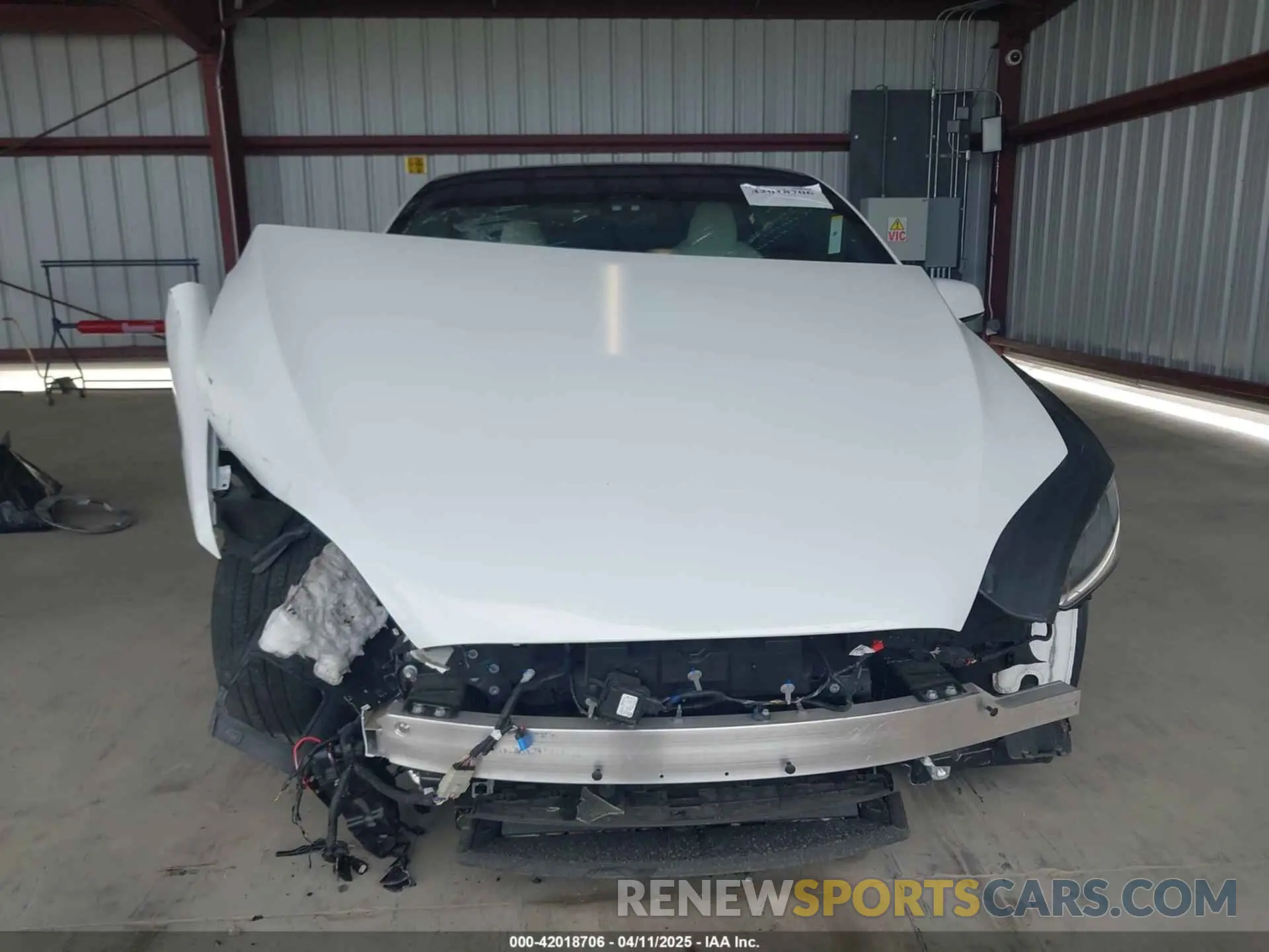 12 fotografías del automóvil dañado 7SAXCDE51NF342005 TESLA MODEL X 2022