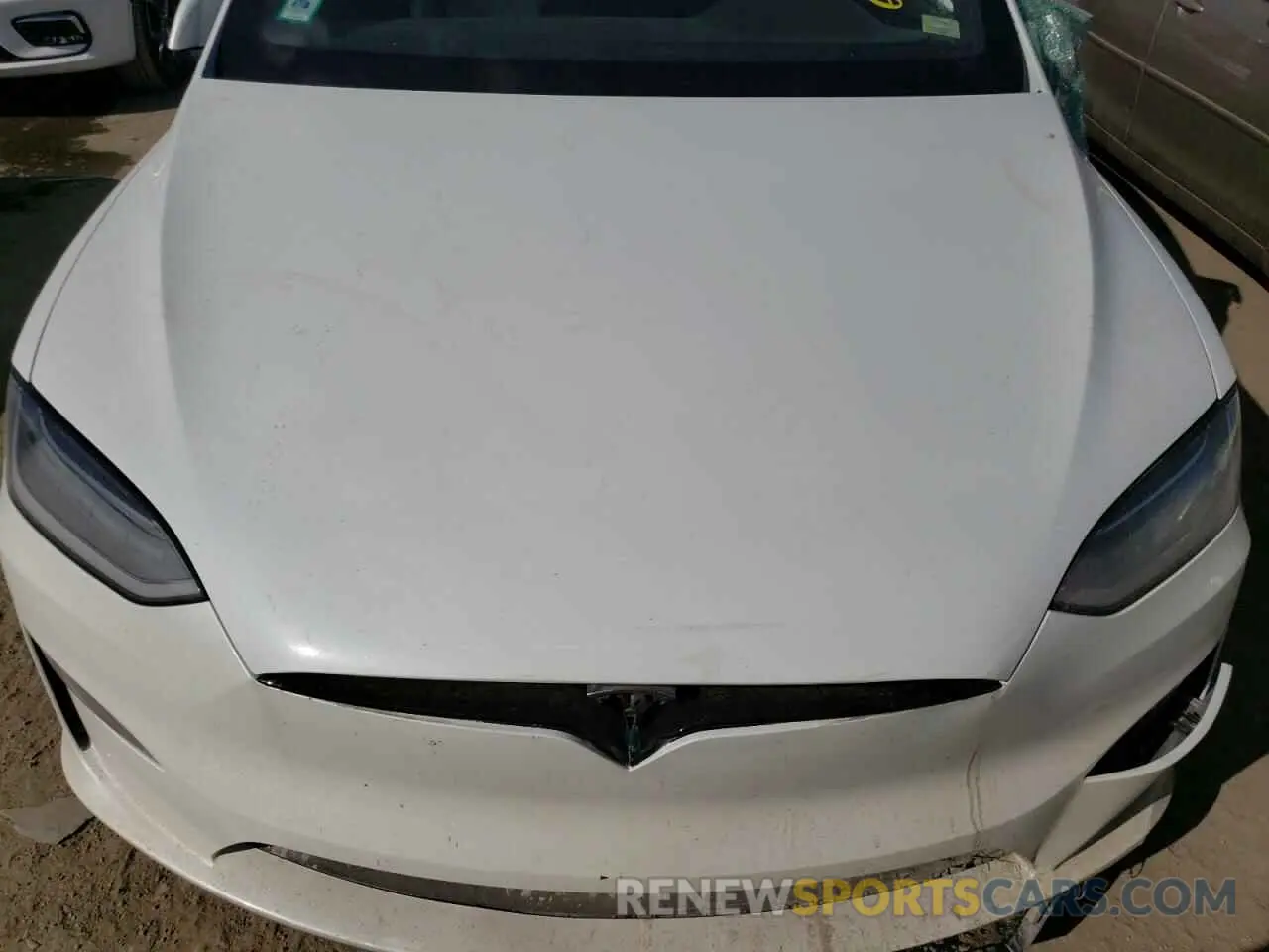 7 fotografías del automóvil dañado 7SAXCDE53NF341938 TESLA MODEL X 2022
