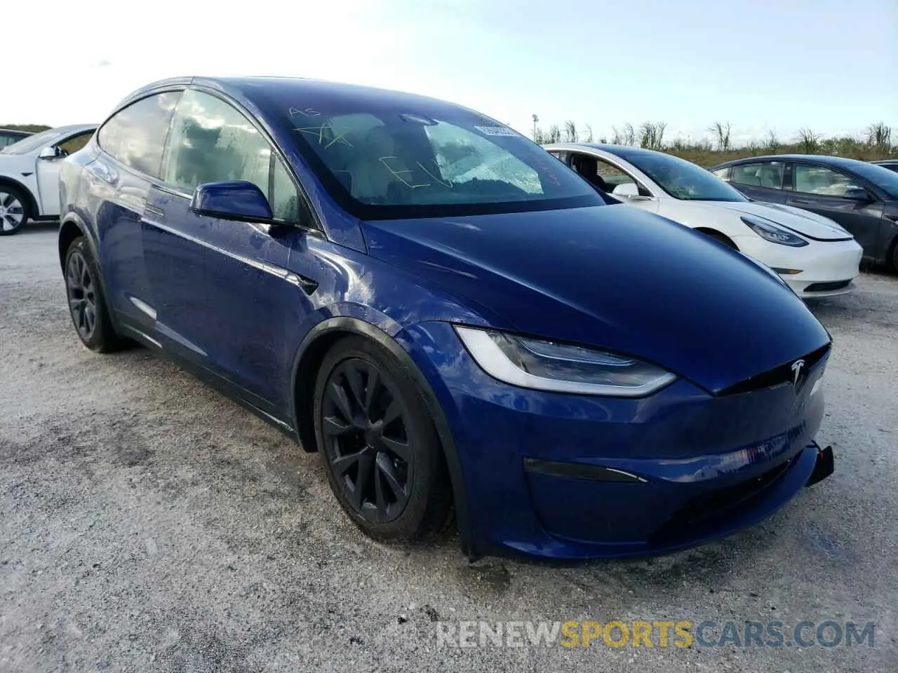 1 fotografías del automóvil dañado 7SAXCDE53NF359873 TESLA MODEL X 2022