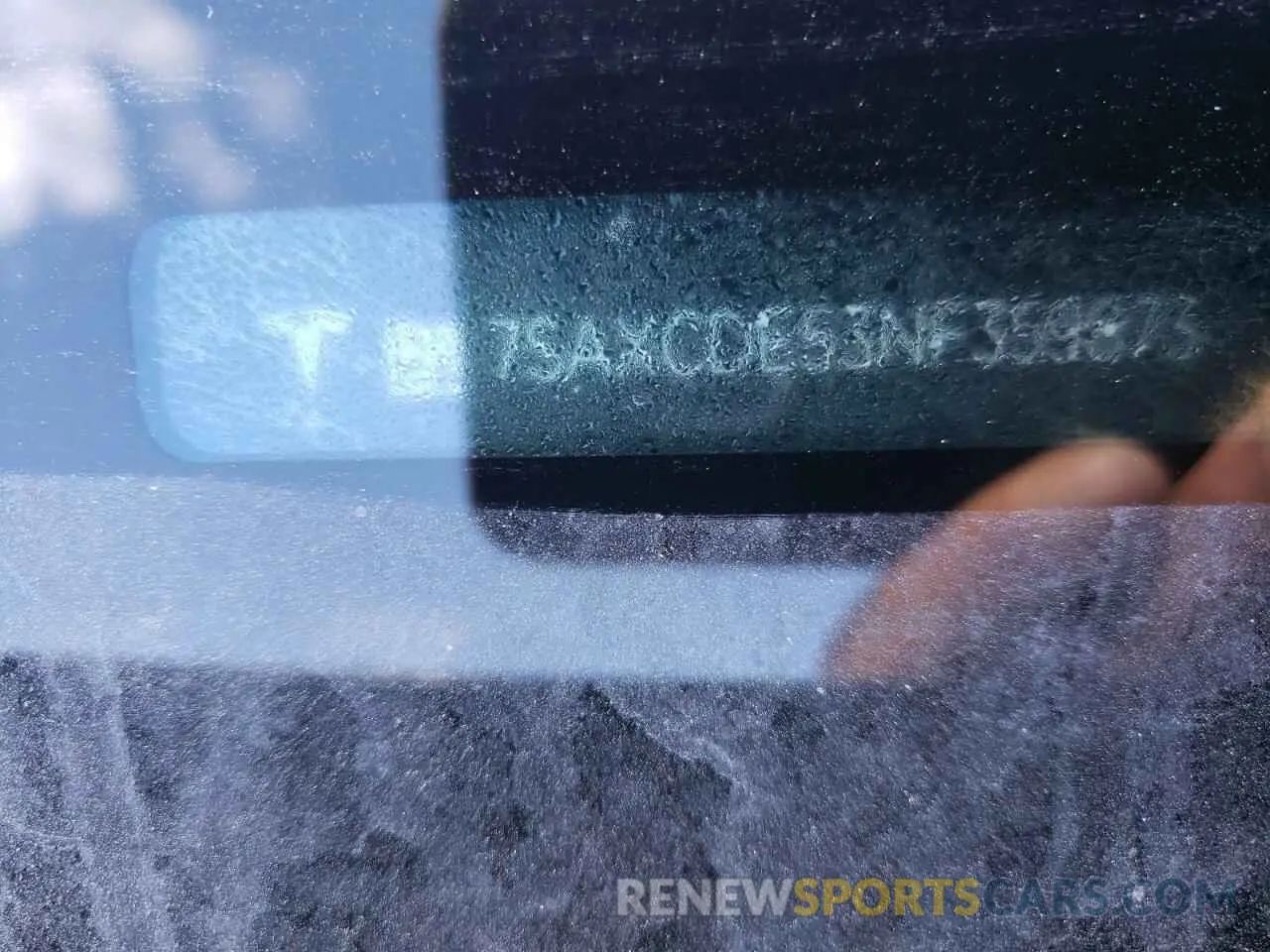 10 fotografías del automóvil dañado 7SAXCDE53NF359873 TESLA MODEL X 2022