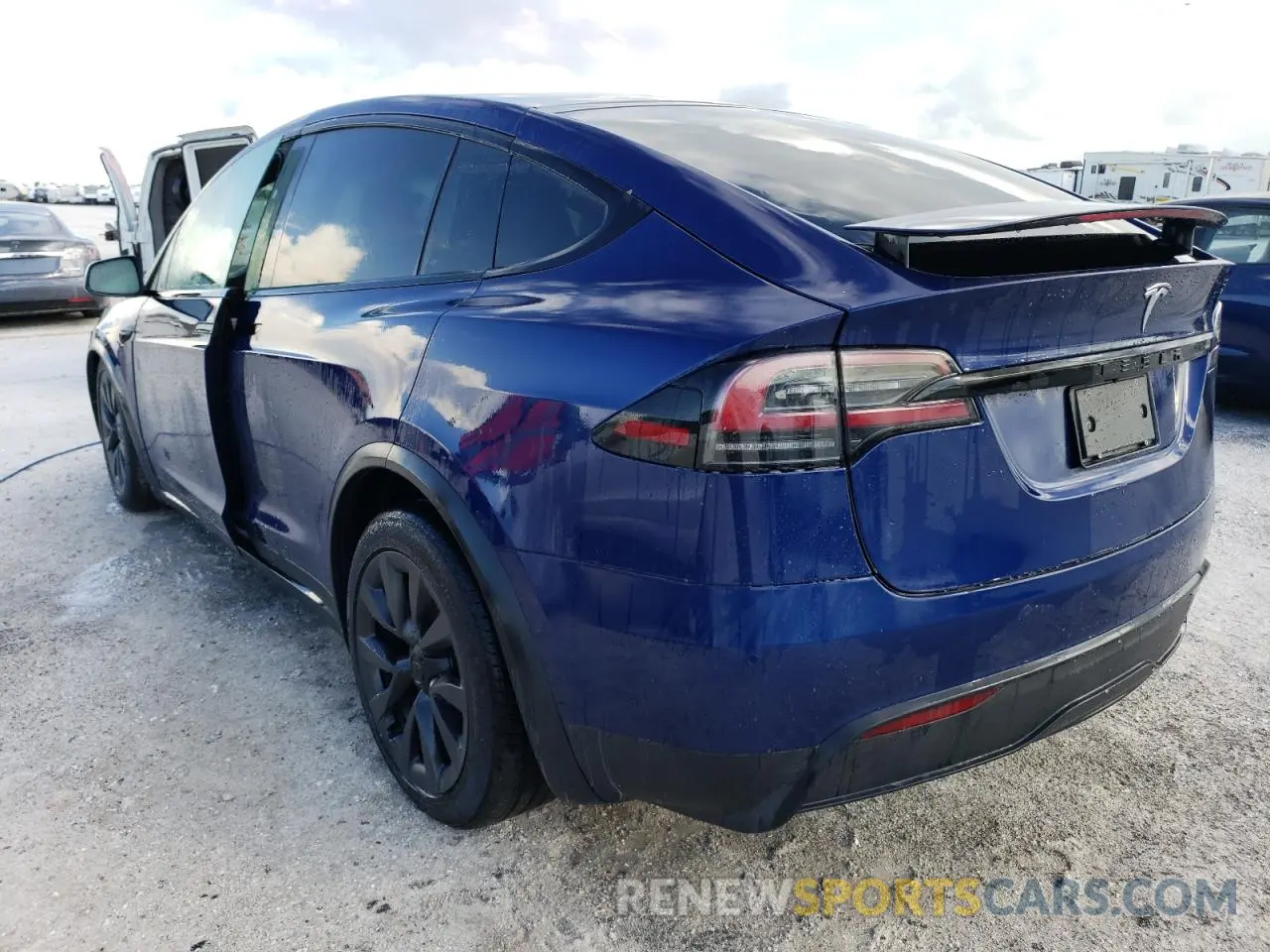 3 fotografías del automóvil dañado 7SAXCDE53NF359873 TESLA MODEL X 2022
