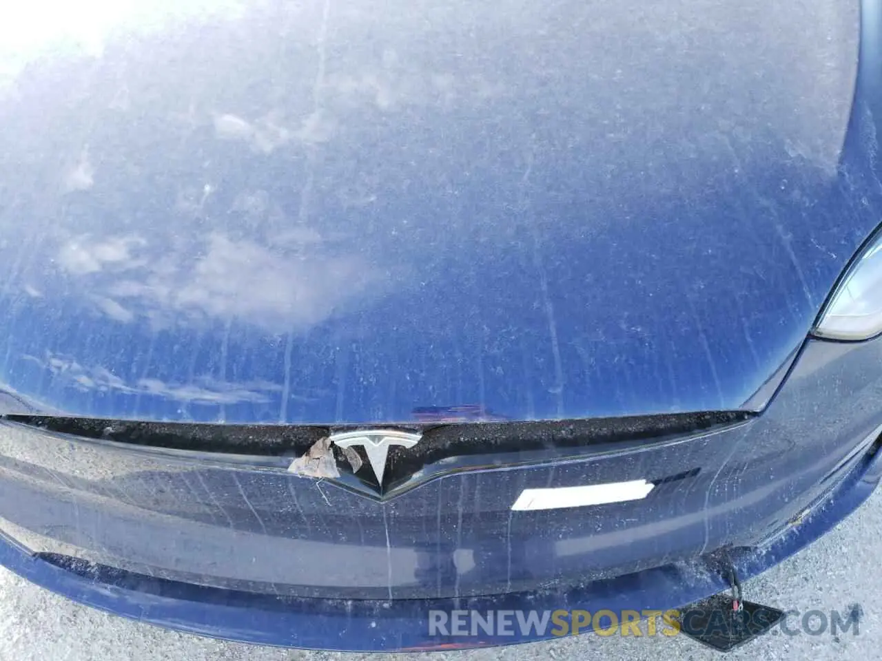 7 fotografías del automóvil dañado 7SAXCDE53NF359873 TESLA MODEL X 2022