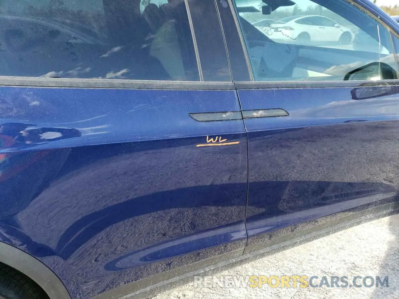 9 fotografías del automóvil dañado 7SAXCDE53NF359873 TESLA MODEL X 2022
