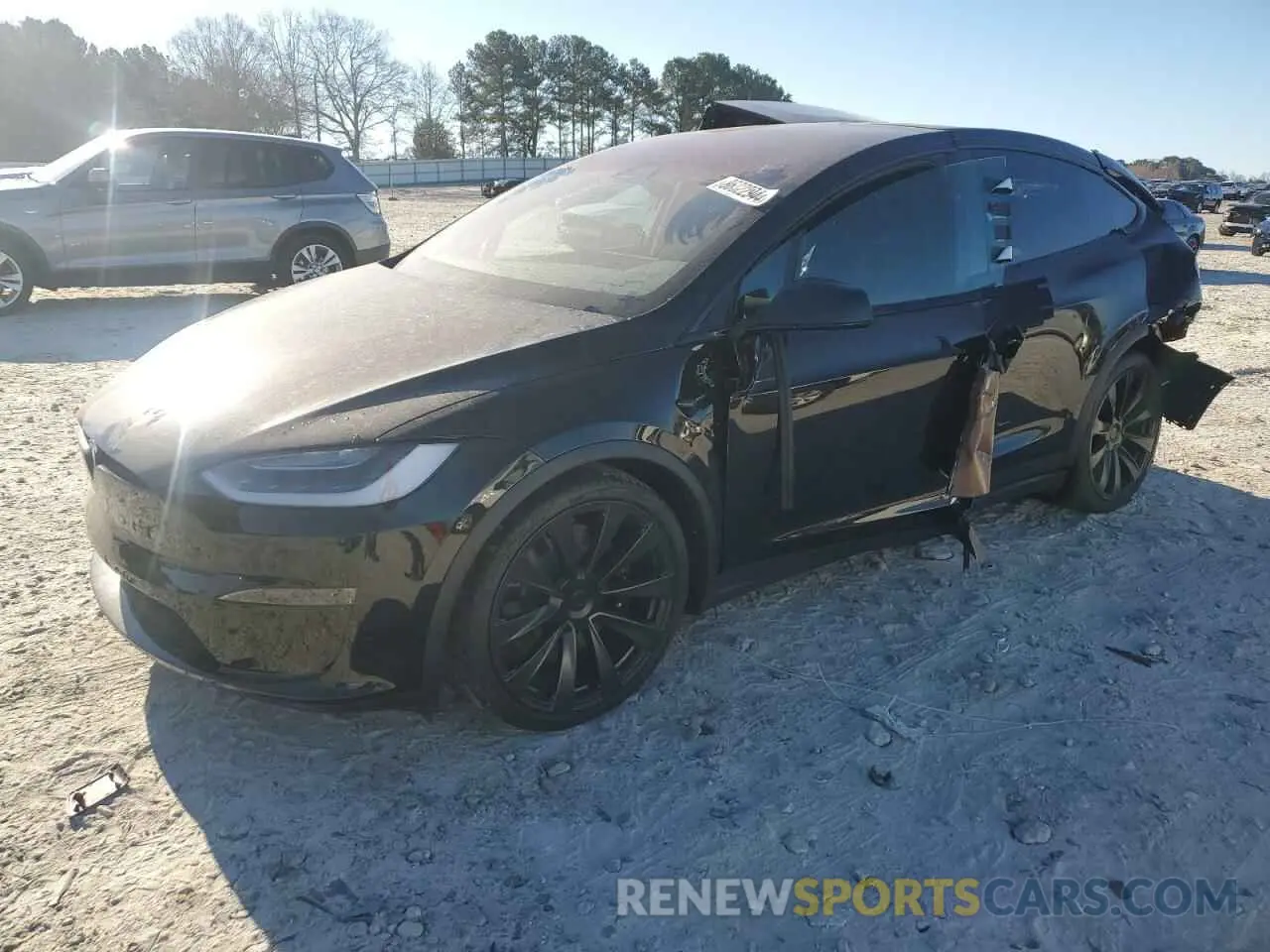 1 fotografías del automóvil dañado 7SAXCDE54NF341849 TESLA MODEL X 2022