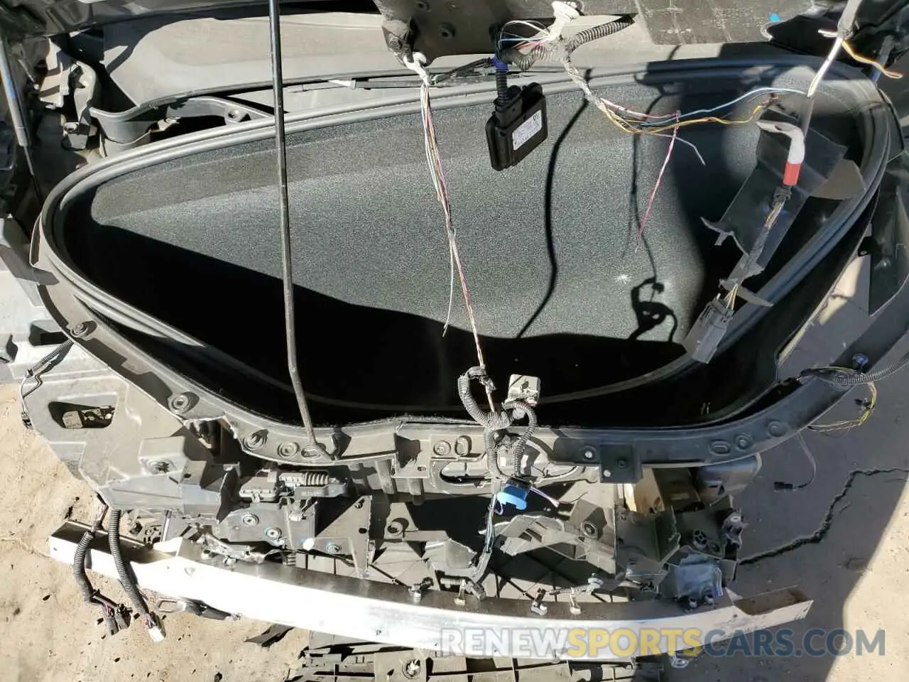 11 fotografías del automóvil dañado 7SAXCDE55NF341374 TESLA MODEL X 2022