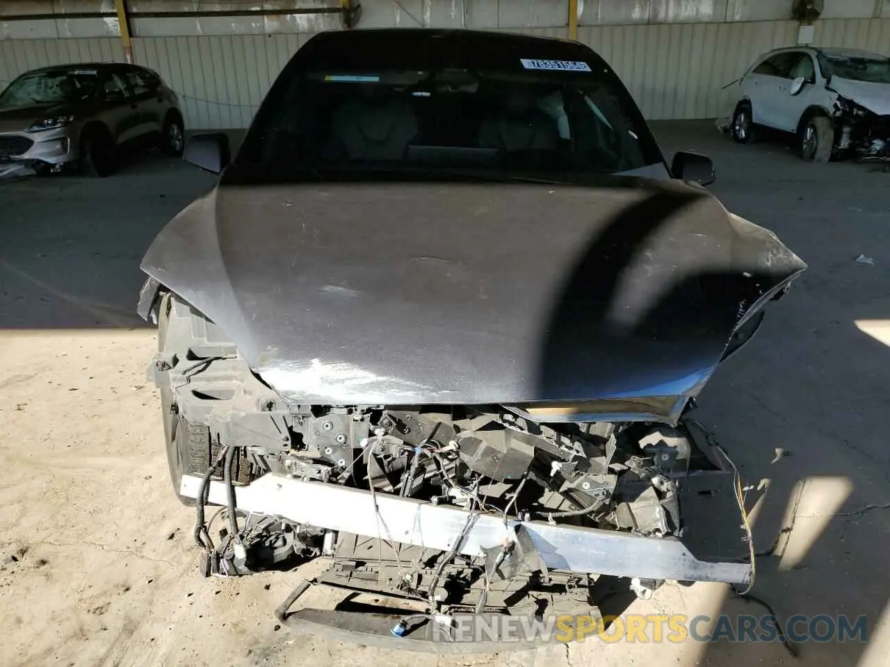 5 fotografías del automóvil dañado 7SAXCDE55NF341374 TESLA MODEL X 2022