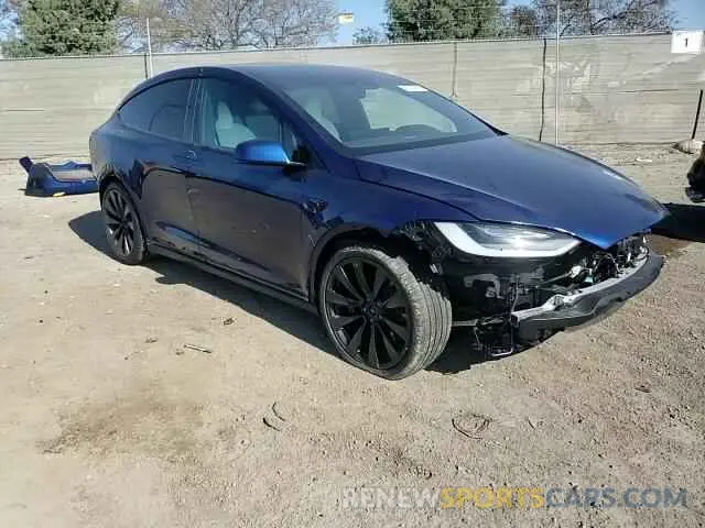 11 fotografías del automóvil dañado 7SAXCDE56NF337415 TESLA MODEL X 2022