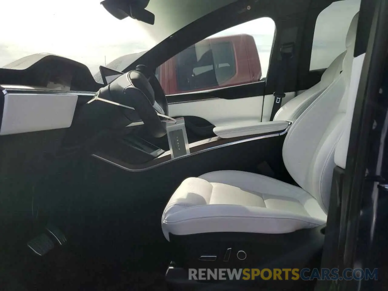 7 fotografías del automóvil dañado 7SAXCDE56NF337415 TESLA MODEL X 2022